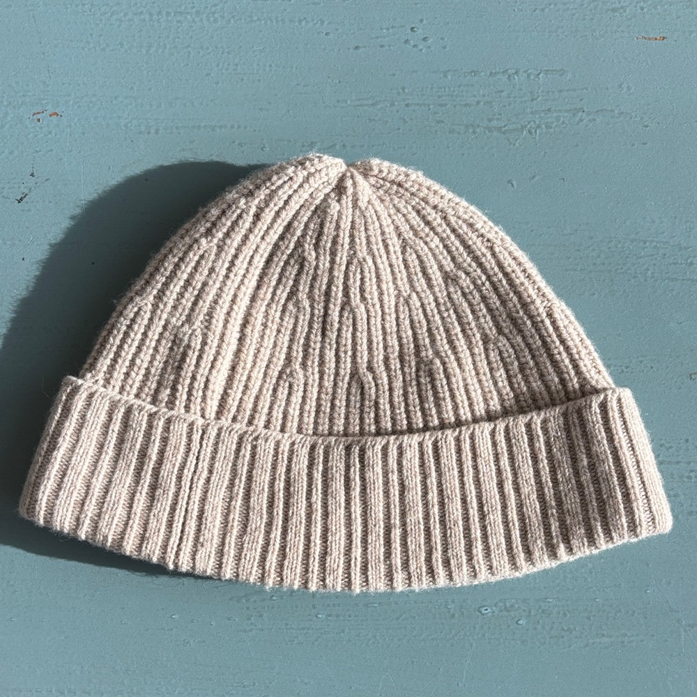 Buck Mason Men's Herdsman Wool Knit Cuffed Beanie